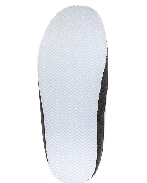 Cozy Gray Fleece-Lined Slippers