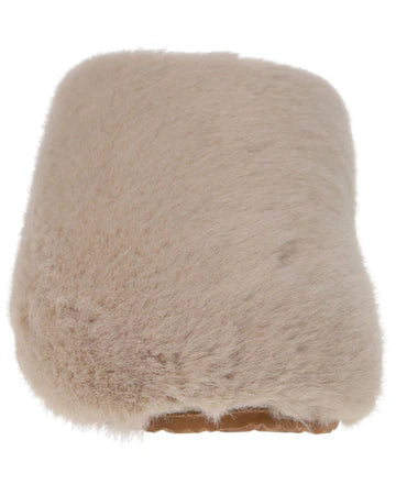 Luxe Faux Fur Slip-on Clog